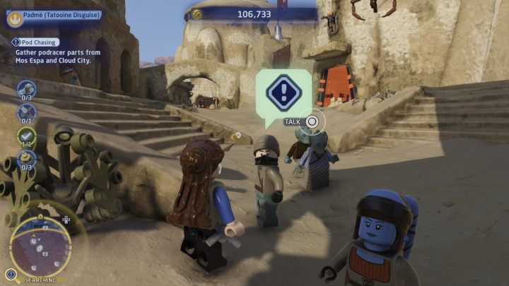 1 - LEGO Skywalker Saga: Ściganie ścigaczy (Pod Chasing) - solucja, opis przejścia - LEGO Skywalker Saga - poradnik do gry