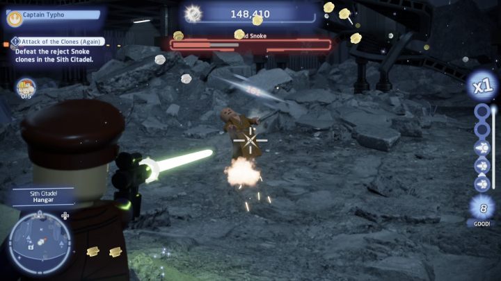 1 klona pokonacie bronią dystansową - LEGO Skywalker Saga: Atak klonów następny (Attack of the Clones Again) - solucja, opis przejścia - LEGO Skywalker Saga - poradnik do gry