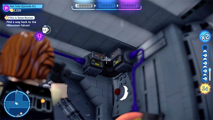 W pierwszej części etapu grywalnymi bohaterami będą Han Solo i Chewbacca - LEGO Skywalker Saga: Też mi ratunek (This is Some Rescue) - solucja, opis przejścia - LEGO Skywalker Saga - poradnik do gry