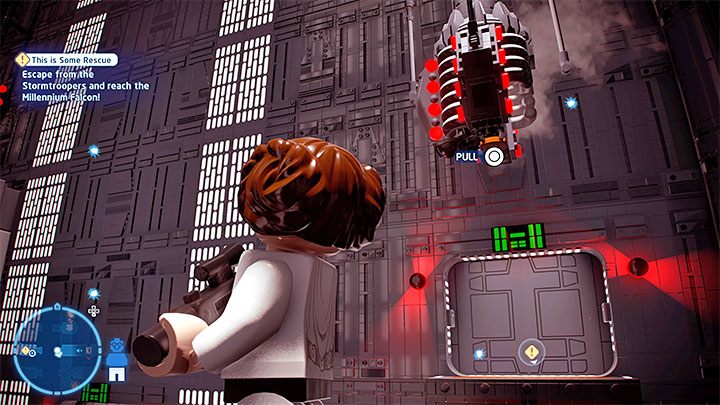 Trasa przeprawy doprowadzi Was do szczeliny i musicie znaleźć sposób na przedostanie się na drugą stronę - LEGO Skywalker Saga: Też mi ratunek (This is Some Rescue) - solucja, opis przejścia - LEGO Skywalker Saga - poradnik do gry