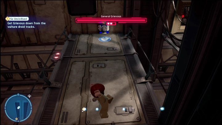 Również na poziomie pod areną, tylko po drugiej stronie drogi, kryje się kolejna znajdźka - LEGO Skywalker Saga: Zemsta Sithów - lista znajdziek i nagrody - LEGO Skywalker Saga - poradnik do gry