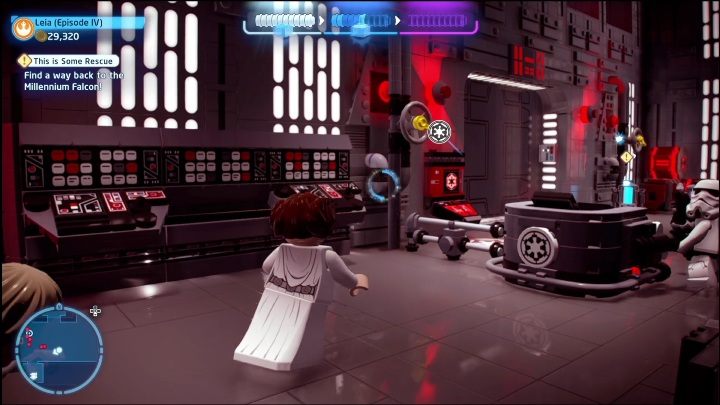 Idąc fabularnie dalej traficie do momentu, w którym przyjdzie Wam grać Lukiem i Leią - LEGO Skywalker Saga: Nowa nadzieja - lista znajdziek i nagrody - LEGO Skywalker Saga - poradnik do gry
