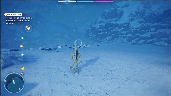 Do kolejnej znajdźki dostaniecie się dzięki specjalnemu pojazdowi - LEGO Skywalker Saga: Imperium kontratakuje- lista znajdziek i nagrody - LEGO Skywalker Saga - poradnik do gry