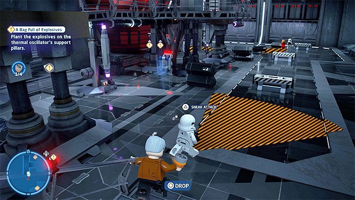 Po rozprawieniu się z Kapitan Phasmą w poprzedniej misji fabularnej, kolejne zadanie rozpoczniecie na zewnątrz bazy Starkillera - LEGO Skywalker Saga: Zniszczenie Starkillera (Destroying Starkiller) - solucja, opis przejścia - LEGO Skywalker Saga - poradnik do gry