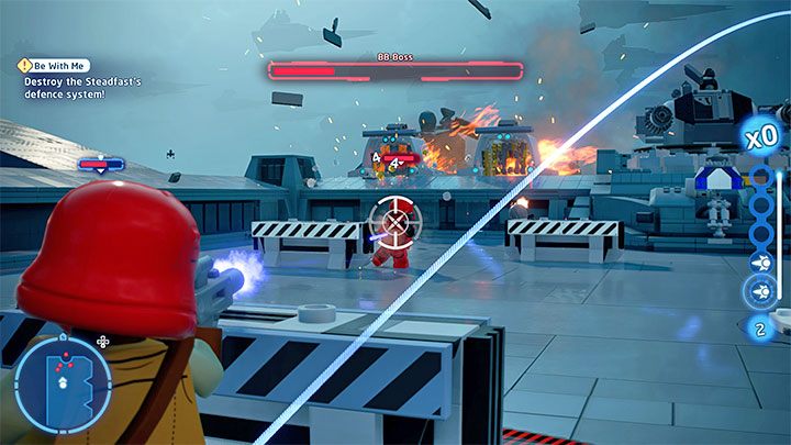 Bossowi w trakcie rozgrywania tej walki towarzyszą szturmowcy - LEGO Skywalker Saga: BB-Boss - boss, jak pokonać? - LEGO Skywalker Saga - poradnik do gry