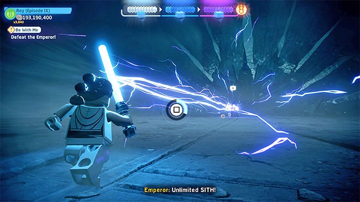 Pomimo tego, że macie do czynienia z końcowym bossem, to musicie wiedzieć, że nie czeka Was pełnoprawne starcie - LEGO Skywalker Saga: Imperator, epizod 9 - boss, jak pokonać? - LEGO Skywalker Saga - poradnik do gry