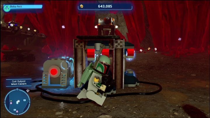 W zachodniej grocie znajdziecie kolejną skrzynkę z klockiem - LEGO Star Wars The Skywalker Saga: Placówka Crait - lista wszystkich łamigłówek - LEGO Skywalker Saga - poradnik do gry