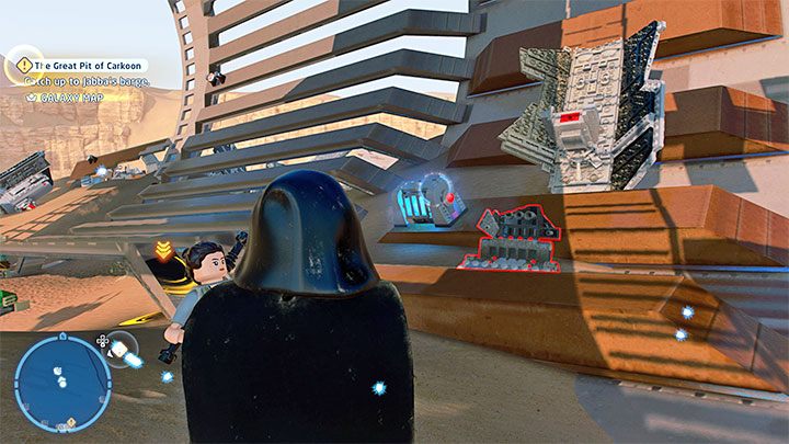 Rodzaj znajdźki: Łamigłówka - Klocek Kyber - LEGO Skywalker Saga: Osada Niima (Niima Outpost) - lista wszystkich łamigłówek - LEGO Skywalker Saga - poradnik do gry