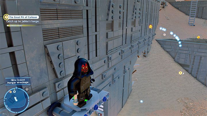 W przypadku 2 pozostałych płyt naciskowych możecie ustawić się na nich bohaterami - LEGO Skywalker Saga: Osada Niima (Niima Outpost) - lista wszystkich łamigłówek - LEGO Skywalker Saga - poradnik do gry