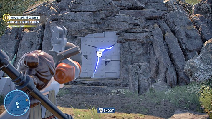 Musicie zlokalizować pękniętą ścianę z powyższego obrazka - LEGO Skywalker Saga: Wyspa ze świątynią (Temple Island) - lista wszystkich łamigłówek - LEGO Skywalker Saga - poradnik do gry