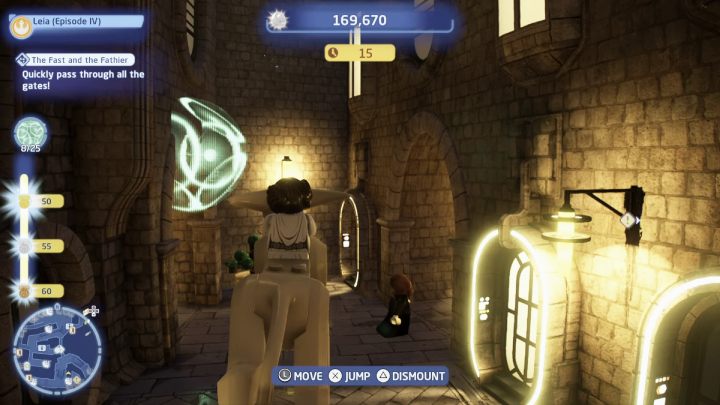 Próba polega na zaliczeniu kolejno wszystkich 25 bram w jak najszybszym czasie - LEGO Skywalker Saga: Cantonica - próba, solucja, opis przejścia - LEGO Skywalker Saga - poradnik do gry