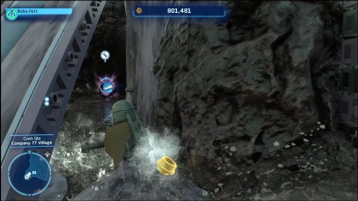 Statek znajdziecie pod wodospadem - LEGO Skywalker Saga: Miejsce katastrofy - lista wszystkich łamigłówek - LEGO Skywalker Saga - poradnik do gry