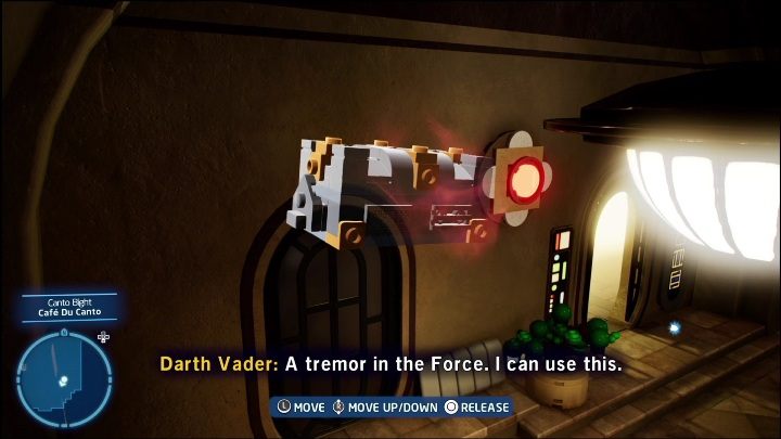 W kawiarni jest klocek zamknięty w skrzyni - LEGO Skywalker Saga: Canto Bight - lista wszystkich łamigłówek - LEGO Skywalker Saga - poradnik do gry
