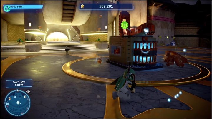 Przed kasynem jest zniszczony posąg - LEGO Skywalker Saga: Canto Bight - lista wszystkich łamigłówek - LEGO Skywalker Saga - poradnik do gry