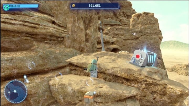 Ten klocek zdobędziecie, gdy zestrzelicie 4 punkty w czasie krótszym niż 15 sekund - LEGO Skywalker Saga: Zakazana Dolina - lista wszystkich łamigłówek - LEGO Skywalker Saga - poradnik do gry