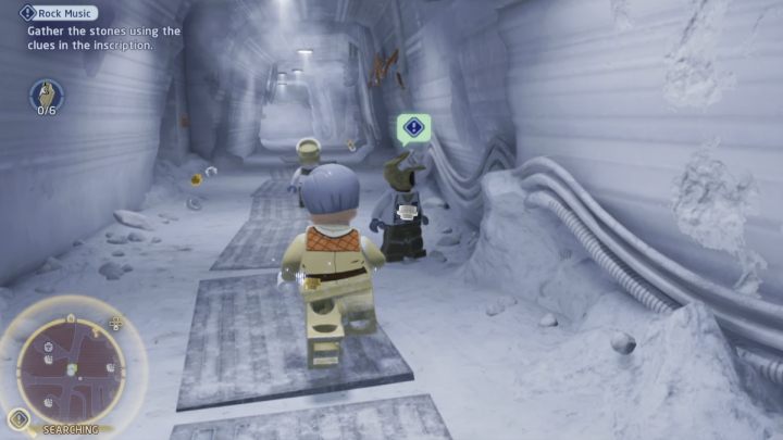 1 wskazówka mówi o Bazie Echo na planecie Hoth - LEGO Skywalker Saga: Skaldowie (Rock Music) - solucja, opis przejścia - LEGO Skywalker Saga - poradnik do gry