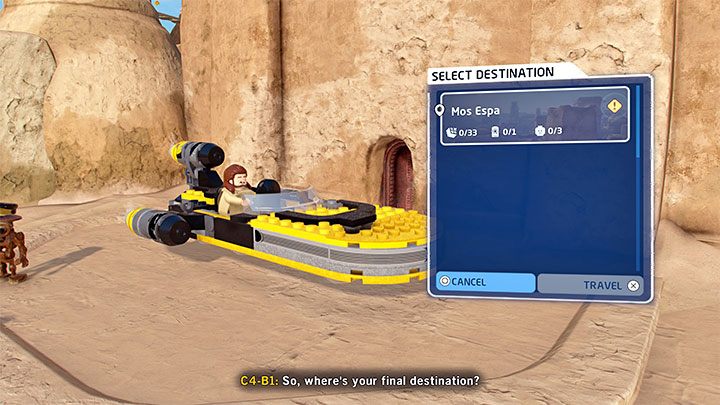 W niektórych przypadkach na powierzchni tej samej planety może być kilka otwartych lokacji - LEGO Skywalker Saga: Otwarte lokacje i poziomy - czym różnią się? - LEGO Skywalker Saga - poradnik do gry