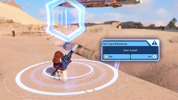 Poziomy (misje głównego wątku fabularnego) zalicza się niezależnie od eksploracji otwartych map - LEGO Skywalker Saga: Otwarte lokacje i poziomy - czym różnią się? - LEGO Skywalker Saga - poradnik do gry