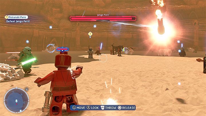Moc przydaje się w grze nie tylko do rozwiązywania zagadek, ale również do wygrywania walk - LEGO Skywalker Saga: Walka - ataki wręcz, walka na dystans, bitwy w kosmosie - LEGO Skywalker Saga - poradnik do gry