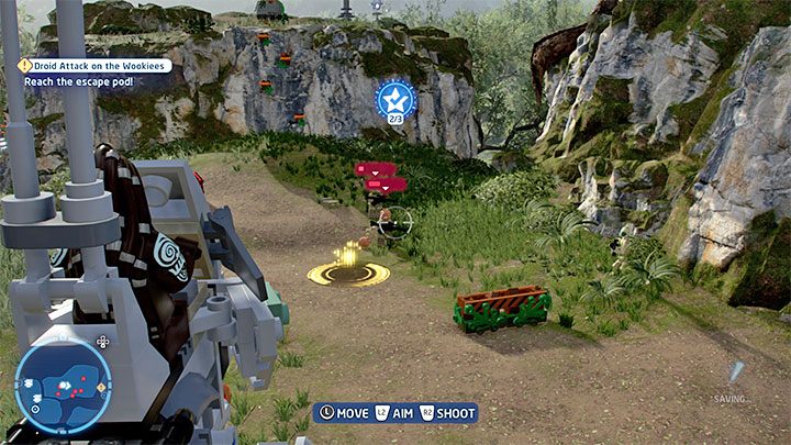 W wybranych walkach możecie polegać na pojazdach i maszynach - LEGO Skywalker Saga: Walka - ataki wręcz, walka na dystans, bitwy w kosmosie - LEGO Skywalker Saga - poradnik do gry