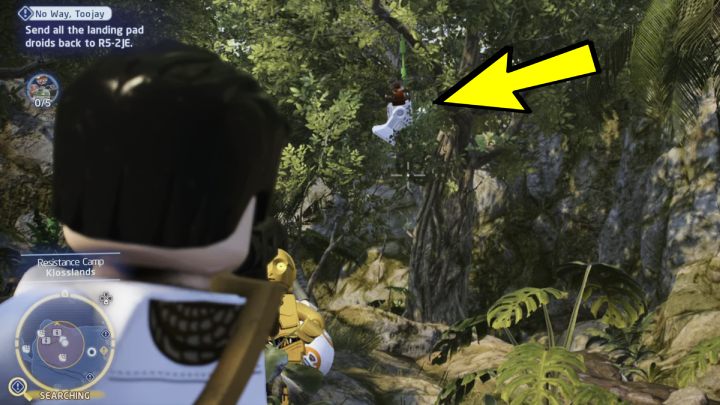 Pierwszy droid będzie wisiał na drzewie - LEGO Skywalker Saga: Nic z tego kolego (No Way Toojay) - solucja, opis przejścia - LEGO Skywalker Saga - poradnik do gry