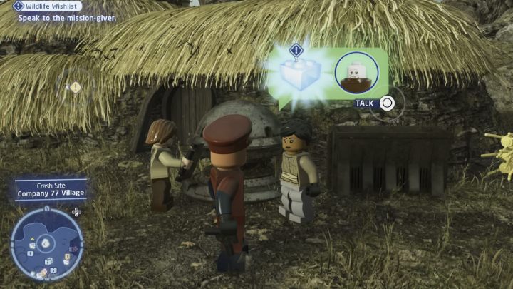 Porozmawiajcie ze zleceniodawcą i przyjmijcie zadanie - LEGO Skywalker Saga: Bestiariusz Kef Bir (Wildlife Wishlist) - solucja, opis przejścia - LEGO Skywalker Saga - poradnik do gry