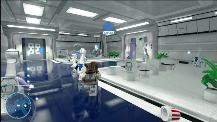 Klocek schowany jest w skrzyni w holu - LEGO Skywalker Saga: Miasto Tipoca - lista wszystkich łamigłówek - LEGO Skywalker Saga - poradnik do gry