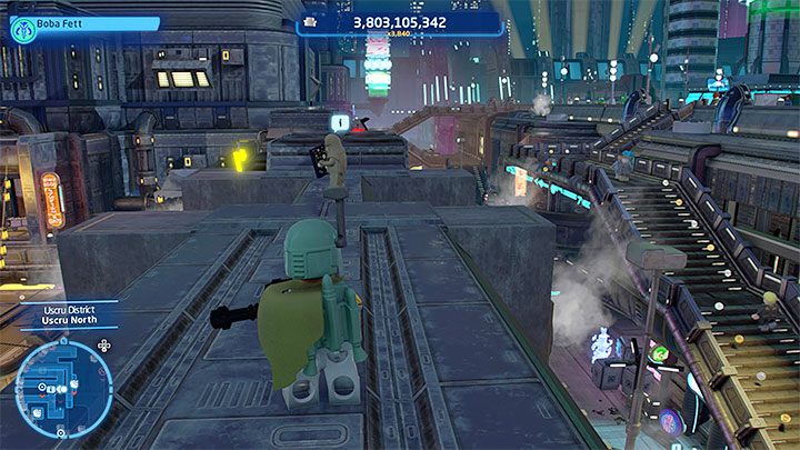 Do wookieego z powyższego obrazka możecie dotrzeć przechodząc po okolicznych górnych platformach - LEGO Skywalker Saga: Gdzie jest wookiee? (Wheres the Wookiee?) - lista wszystkich (cz. 1) - LEGO Skywalker Saga - poradnik do gry