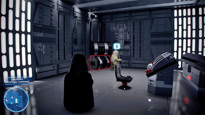 Wędrowny wookiee przebywa w jednym z pomieszczeń we wschodniej części Gwiazdy Śmierci - LEGO Skywalker Saga: Gdzie jest wookiee? (Wheres the Wookiee?) - lista wszystkich (cz. 2) - LEGO Skywalker Saga - poradnik do gry