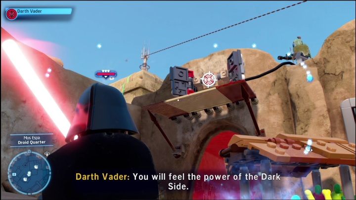 Te znajdźka schowana jest w zamkniętym budynku - LEGO Skywalker Saga: Mos Espa - lista wszystkich łamigłówek - LEGO Skywalker Saga - poradnik do gry