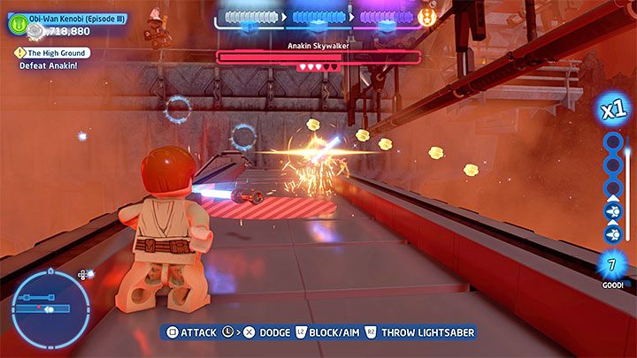 Wznowicie sterowanie Obi-Wanem - LEGO Skywalker Saga: Przewaga wysokości (The High Ground) - solucja, opis przejścia - LEGO Skywalker Saga - poradnik do gry