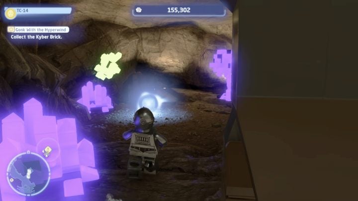 Gdy dojdziecie do celu, będziecie musieli ponownie zmienić postać na droida protokolarnego i porozmawiać ze zleceniodawcą - LEGO Skywalker Saga: Przeminęło z gonkiem (Gonk With the Hyperwind) - solucja, opis przejścia - LEGO Skywalker Saga - poradnik do gry