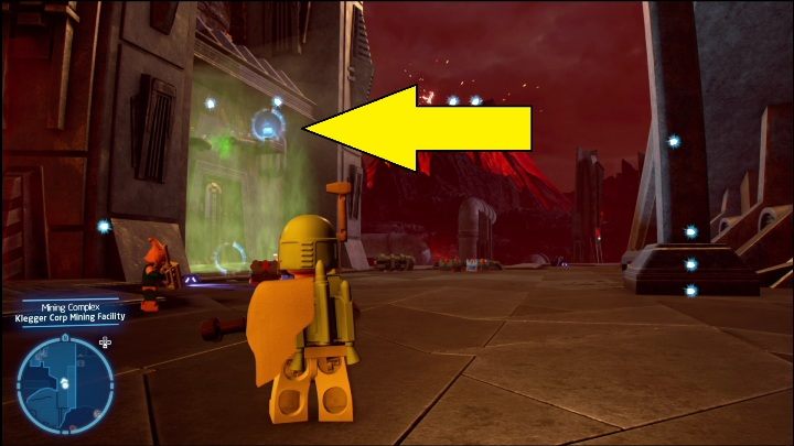 Ta znajdźka leży na półce wśród trujących gazów - LEGO Skywalker Saga: Kompleks kopalniany - lista wszystkich łamigłówek - LEGO Skywalker Saga - poradnik do gry
