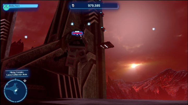 Ten klocek leży na szczycie wieży - LEGO Skywalker Saga: Kompleks kopalniany - lista wszystkich łamigłówek - LEGO Skywalker Saga - poradnik do gry