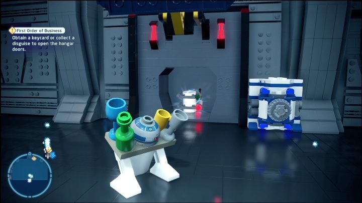 Kolejna znajdźka chowa się za niewielkimi drzwiami - LEGO Skywalker Saga: Przebudzenie mocy - lista znajdziek i nagrody - LEGO Skywalker Saga - poradnik do gry