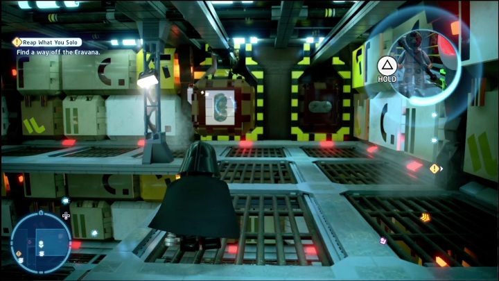 W pierwszej części misji traficie do pomieszczenia z podwyższonym piętrem - LEGO Skywalker Saga: Przebudzenie mocy - lista znajdziek i nagrody - LEGO Skywalker Saga - poradnik do gry