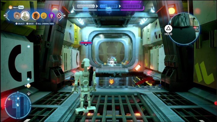 Dotarcie do kolejnej znajdźki ponownie wymaga postaci z mocą Jedi, a następnie Złoczyńcy - LEGO Skywalker Saga: Przebudzenie mocy - lista znajdziek i nagrody - LEGO Skywalker Saga - poradnik do gry