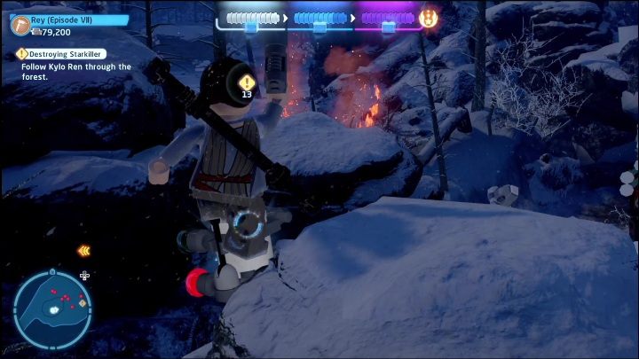 Ostatnia znajdźka leży na niewielkiej górze - LEGO Skywalker Saga: Przebudzenie mocy - lista znajdziek i nagrody - LEGO Skywalker Saga - poradnik do gry