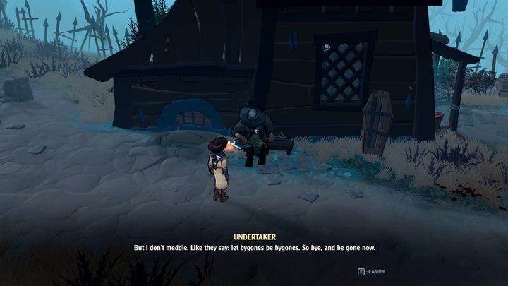 Lokację i postać - Undertaker - poznacie po ukończeniu etapu fabularnego z uleczeniem drzewa w Wasteland - The Serpent Rogue: Wskrzeszanie i ożywianie sojuszników (Revive / Vivify) - The Serpent Rogue - poradnik do gry