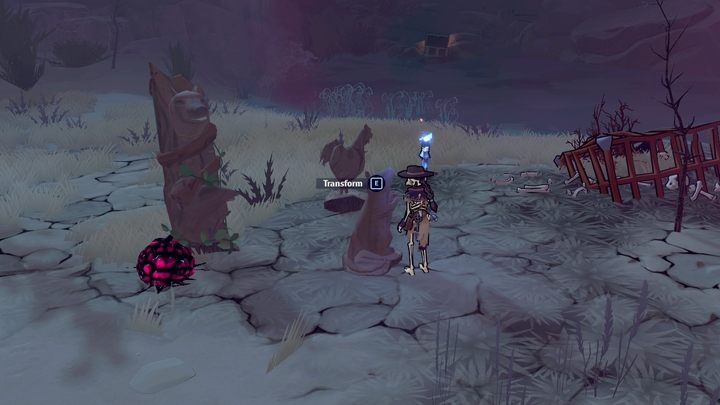Druga opcja to skorzystanie z transmutacji poprzez posągi ustawione w Wasteland (po zamianie możecie przenosić się na inne obszary utrzymując przemianę) - The Serpent Rogue: Skradanie się i kradzież kieszonkowa - The Serpent Rogue - poradnik do gry