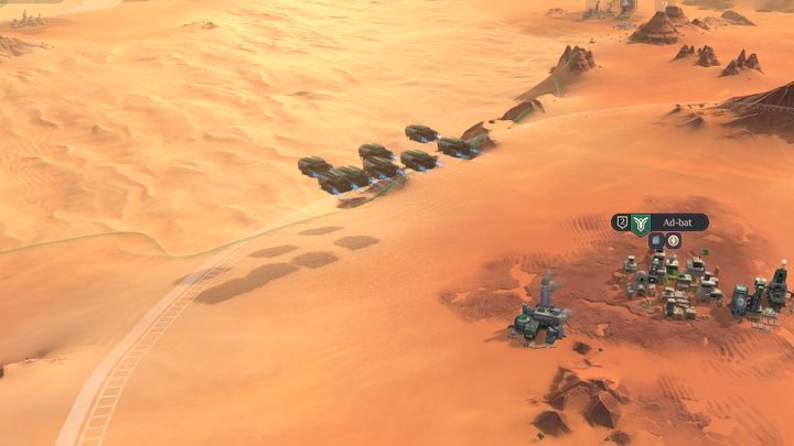 Każdy oddział jest załadowany do indywidualnego promu. - Dune Spice Wars: Lądowisko - jak używać? - Dune Spice Wars - poradnik do gry
