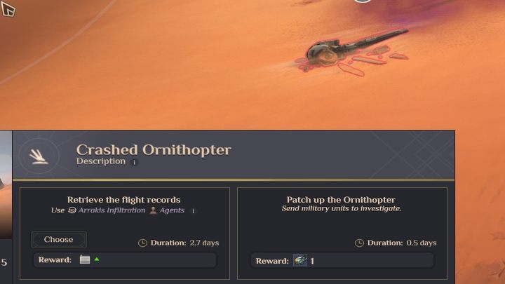 Rozbity prom - Dune Spice Wars: Interesujące miejsca - opis i lista - Dune Spice Wars - poradnik do gry