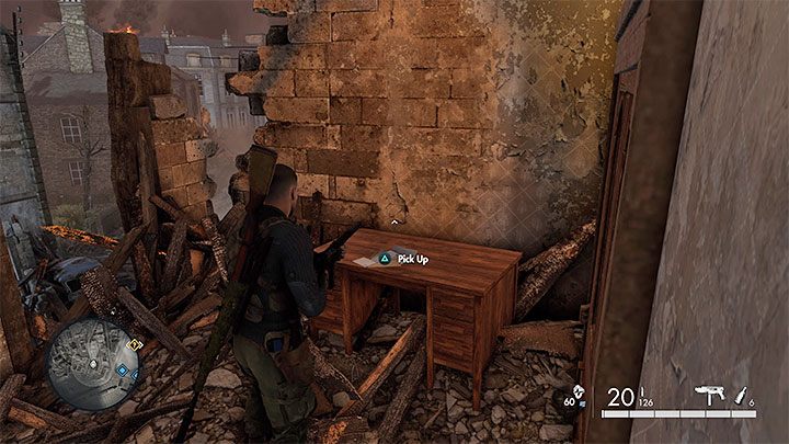 Typ znajdźki: Prywatny list - Sniper Elite 5: Sekrety i znajdźki misji 8 (Gruzy i ruiny) - Sniper Elite 5 - poradnik do gry