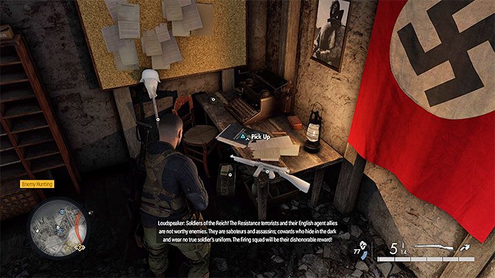 Typ znajdźki: Tajny dokument - Sniper Elite 5: Sekrety i znajdźki misji 8 (Gruzy i ruiny) - Sniper Elite 5 - poradnik do gry