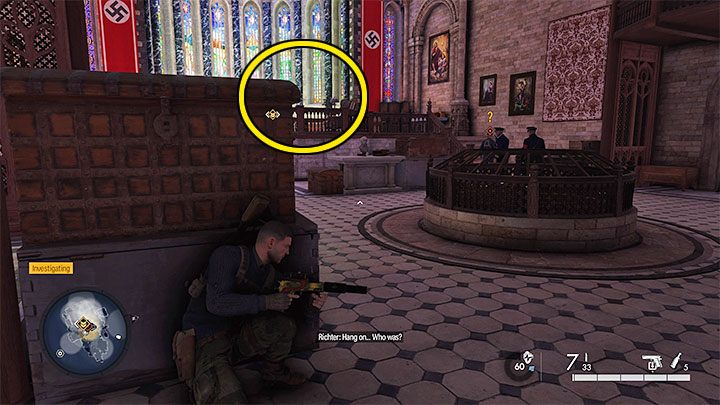 Pozostawajcie w ukryciu i cierpliwie czekajcie na zakończenie spotkania - Sniper Elite 5: Cel z listy misji 3, Fabian Richter - solucja, opis przejścia - Sniper Elite 5 - poradnik do gry