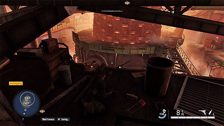 Ciekawym pomysłem może być zinfiltrowanie pieca od strony stalowni, która sąsiaduje z nim z północy - Sniper Elite 5: Sabotowanie fabryki (misja 4) - solucja, opis przejścia - Sniper Elite 5 - poradnik do gry