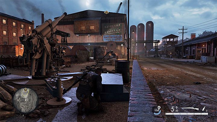 To kolejna obowiązkowa lokacja do zbadania - Sniper Elite 5: Mapa misji 4 (Wojenna fabryka) oraz opis lokacji - Sniper Elite 5 - poradnik do gry