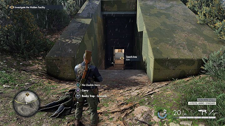 Pierwszy wariant zakłada zinfiltrowanie sekretnej placówki od południa, tzn - Sniper Elite 5: Znalezienie płyt tłumiących (misja 5) - solucja, opis przejścia - Sniper Elite 5 - poradnik do gry