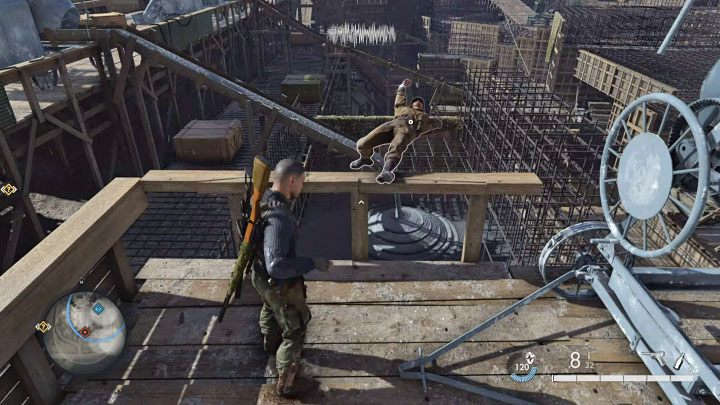 1 - Sniper Elite 5: Cel z listy misji 5, Lanzo Baumann - solucja, opis przejścia - Sniper Elite 5 - poradnik do gry