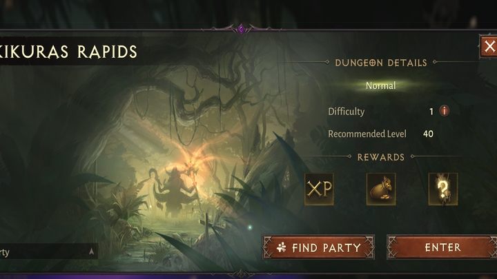 Lochy to podstawowa aktywność, zwana również misjami, których możecie podejmować się wielokrotnie w ciągu dnia - Diablo Immortal: Lochy (Dungeons) - Diablo Immortal - poradnik do gry